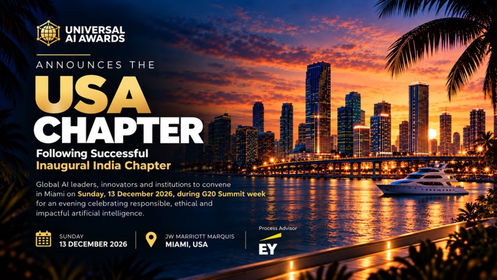 Universal AI Awards Brings Its Americas Chapter to Miami on the Eve of the G20 Summit